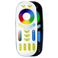 Télécommande sans fil RF multizone RGB CCT Controller 2.4G RF Touch Smart Home Led Downlight Neon Strip Lights Dimmer Control Remote