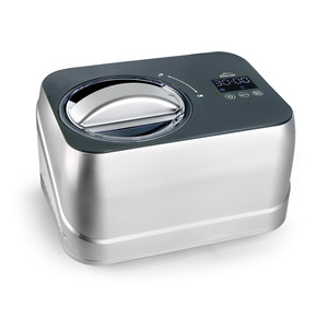 Macchina per gelato Icy in acciaio inossidabile, automatica, con display digitale e timer per uso domestico - Product Image 1