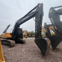 Excavadora Usada de Segunda Mano Hyundai HX220HD HX220 Original de Corea, Máquina Excavadora Hidráulica Pesada de 22 Toneladas en Venta