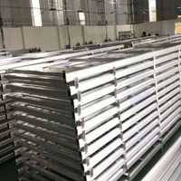 Barrière de balcon pour fenêtre en baie, garde-corps de sol pour fenêtre en baie, clôture de construction à fixation au sol, directement de l'usine