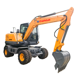 Excavadora de Ruedas Multifuncional de 7 Toneladas de Fábrica OEM Changlin, Buenos Precios, con BOM/Servicio Integral - Product Image 1