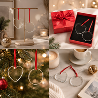 Adorno Conmemorativo de Vidrio Ecológico Personalizado para Mascotas con Foto, para Diwali, Bautizo, Decoración Colgante, Regalos de Recuerdo