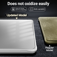 Étui pour ordinateur portable transparent résistant aux chocs, housse de protection anti-rayures pour Mac Book Air 15.3 (M2 A2941/M3 A3114/M4 A3241/M5 A3448)