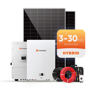 All in One <b>Solar</b> Energy System Balcony 5Kw 6Kw 8Kw 10Kw 12Kw 16Kw 20Kw 30Kw <b>Solar</b> Hybrid <b>Power</b> System Complete <b>Kit</b> for Home Use - Product Image 1