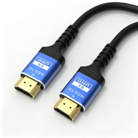 Câble HDMI 2.1 8K HD à prix d'usine, 48 Gbit/s, ultra haute vitesse, pour l'approvisionnement de projets