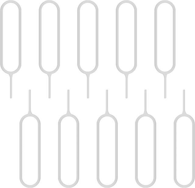 OEM Stainless Steel Spring Wire Bent Sim Pin Tray to Remove Popup Pin Key Tool Needle Phone