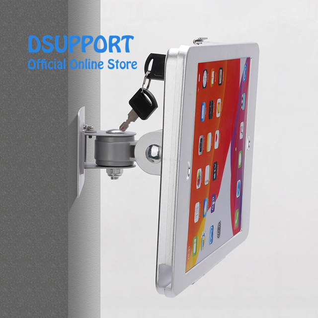 13 Inch iPad Pro M4/13\" IPAD AIR(M2)/13\" IPAD AIR(M3) Wall Mount Anti-Theft Tablet PC Stand Metal Case