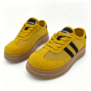 Maison High Quality Retro Leather Versatile Casual Lace up Flat Bottomed Training Shoes Designer Casual Shoes - Product Image 4