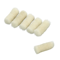 Cotons de nettoyage pour armes à feu .177/4.5mm, .22/5.5MM, .25/6.35MM, utilisés pour le nettoyage des armes à feu et la filtration par machine.