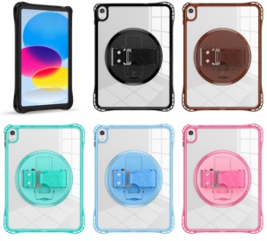 Nhà Máy Giá Rugged Heavy Duty TPU Acrylic trong suốt bảo vệ Bìa trường hợp đối với iPad 10th 10.9 trường hợp máy tính bảng - Product Image 6