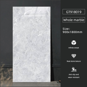 Piastrelle in gres porcellanato in pietra di marmo 900x1800mm a buon mercato produttore Foshan fogli di spessore per interni - Product Image 4