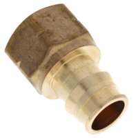 Adaptateur femelle 3/4" PEX x 3/4" NPT (laiton sans plomb) poli droit ASTM F1960-PEX1960 Fabricant chinois
