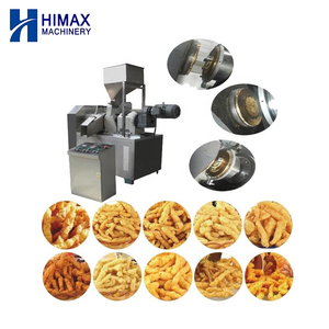 Máquina extrusora automática de maíz <span class=keywords><strong>cURL</strong></span> snack Cheetos kurkure máquina extrusora kurkure Crispy Nik naks línea de producción precio fabricantes con CE - Product Image 1