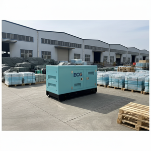 เครื่องกำเนิดไฟฟ้าดีเซล ECG Power 20KVA ระบายความร้อนด้วยน้ำ 15kw 20kva 30kva เครื่องกำเนิดไฟฟ้าดีเซล 60HZ แบบเงียบ - Product Image 1