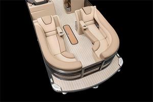 เรืออลูมิเนียมแบบแพพร้อมชุดมอเตอร์คอนโซลกลางสำหรับใช้งานในทะเลสาบ - Product Image 1