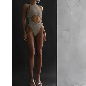 Di alta qualità Stretch Yoga palestra body per le donne Sexy Skinny scava le donne <span class=keywords><strong>un</strong></span> pezzo di allenamento Fitness tuta - Product Image 3