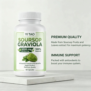 Cápsulas de Extracto de Guanábana de 4000 mg – Suplemento de Graviola, Totalmente Natural, Apto para Veganos, Fórmula Premium para el Bienestar, 60 Unidades - Product Image 2