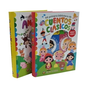 Caja Magnética de Cartón Rígido Ecológica Personalizada, Juego de Mini Libros de Cartón para Niños, Libros de Cuentos para <span class=keywords><strong>el</strong></span> Aprendizaje Temprano de Niños Pequeños, Caja Educativa - Product Image 5