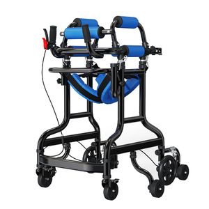 Foster Adult <b>Walker</b> YC212 8 Wheel Stable Anti-Tip <b>Elderly</b> Walking Aid Rehabilitation Training Equipment - Product Image 2
