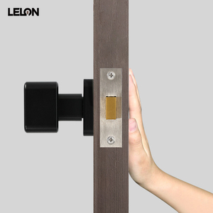 Kunci Pintu Tersembunyi Model Tombol Persegi Tak Terlihat, Kunci Deadbolt untuk Kamar Tidur, Ruang Penyimpanan, Kunci Pengunci - Product Image 2