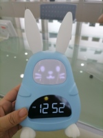 Réveil intelligent avec écran lcd, nouveauté, cadeau de réveil pour enfants, horloge numérique et analogique numérique, veilleuse, bureau et Table, fournitures