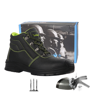 Vaultex, Nuevo Modelo, Zapato de Seguridad con Suela de PU, Protección para los Pies, <span class=keywords><strong>Zapatos</strong></span> de Seguridad para Hombre, Botas de Seguridad de Cuero Repujado - Product Image 1