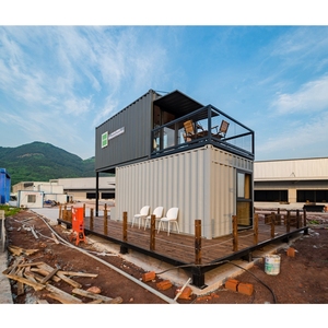 20ft di lusso moderno prefabbricato casa del contenitore a costruzione rapida Mobile prefabbricato casa ufficio bagno <span class=keywords><strong>mobili</strong></span> realizzati pannello Sandwich - Product Image 4