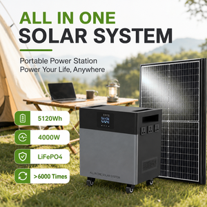 1200W 2.6kWh Portable Power Station All-in-One Solar Energy Storage System for Home Backup Camping and Off-Grid Use Reliable Hom - Product Image 1
