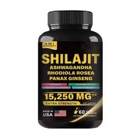 Bestseller Nutrivoice Hochwirksames Shilajit 60-Kapseln TOP-Qualität Immunsystem-Unterstützung für Erwachsene