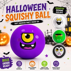 Agent Régional Exclusif – Nouveauté Halloween : Ensemble de Jouets Mini Squishy en TPR pour la <span class=keywords><strong>Maison</strong></span> Hantée, Anti-Stress, Idéal pour les 14 ans et plus - Product Image 6