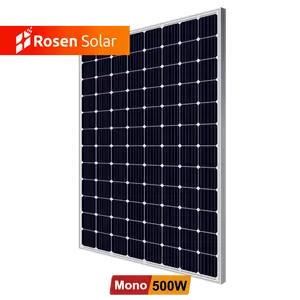 Panneau solaire haute efficacité 500W 1000W meilleur prix et panneau solaire de qualité 600W