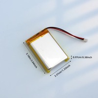 Batterie polymère au lithium rechargeable PUJIMAX 103450 Lipo 3.7V 2000mAh avec prise PH 2.0mm 2 broches pour casque Bluetooth MP5