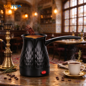 SUNTON factory wholesale <b>traveling</b> camping outdoor activities turkish stainless steel electric pour over coffee <b>kettle</b> - Product Image 4