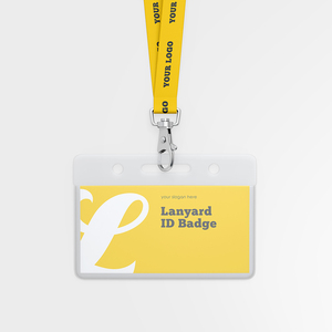 Tùy Chỉnh Thiết Kế Dây Buộc Logo Đầy Màu Sắc Y Tá Keychain Có Thể Điều Chỉnh Tên Tag Huy Hiệu Dây Buộc - Product Image 1