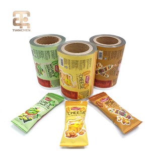 <span class=keywords><strong>Film</strong></span> d'emballage en rouleau imprimé personnalisé en PET laminé aluminium, résistant à l'humidité, pour sachets stand-up de fromage, BBQ, curry, <span class=keywords><strong>wasabi</strong></span> - Product Image 1