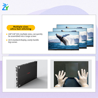 108-Zoll Digitales All-in-One Konferenzgerät 163-Zoll Interaktives 4K LED-Panel Boden-/Wandmontierbare Werbeanlage