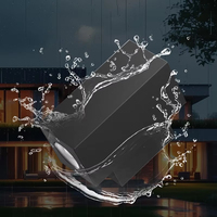 Applique murale LED moderne en aluminium 16W, étanche IP65, réglable, carrée, pour extérieur, éclairage de jardin, CRI90, garantie 5 ans