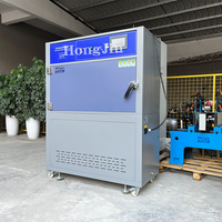 Cámara de prueba de envejecimiento UV Cámara de prueba de entorno de radiación solar simulada Cámara de prueba de resistencia de amarilleo de cuero plástico