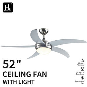 Ventilador de Techo para Sala de Estar con Luz, 3 Aspas, Control Remoto, Motor DC LED, 6 Velocidades, Diseño Moderno de Perfil Bajo - Product Image 5