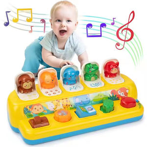 Animal pop-up interactif cinq touches trouver avec de la <span class=keywords><strong>musique</strong></span> et des lumières <span class=keywords><strong>musique</strong></span> d'apprentissage précoce jouet pour enfants en bas âge - Product Image 3