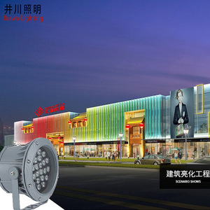Projecteur LED RGB 48W pour extérieur, éclairage paysager, spot pour arbres, éclairage mural de jardin - Product Image 3