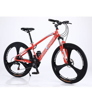 Vélo de montagne en acier carbone rouge et blanc de 26 <span class=keywords><strong>pouces</strong></span> et 27,5 <span class=keywords><strong>pouces</strong></span> en gros, avec freins à disque à 27 vitesses pour femmes, hommes, adultes, unisexe - Product Image 3
