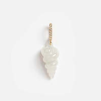 Breloques créatives DIY pour bijoux : pendentifs en pierres précieuses, coquillages, conques, poissons et étoiles de mer pour accessoires de bijoux DIY