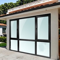 Diseño moderno Proyectos de ingeniería personalizados Swing Open Style Swing Window Doble acristalamiento Upvc Tilt Turn Window Ventana abatible