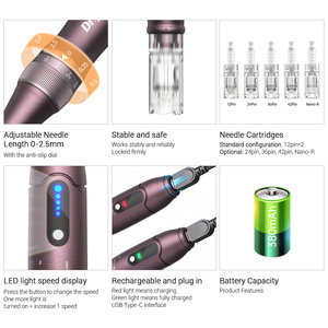 Nuevo Micro Needle Dr Pen <span class=keywords><strong>A10</strong></span>, <span class=keywords><strong>Dermapen</strong></span> Eléctrico Profesional 2022, Dr.pen - Product Image 4