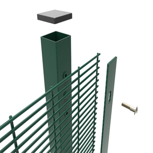Barriera di sicurezza Anti-salita rigida in ferro zincato 358 del giardino della prigione dell'aeroporto - Product Image 6