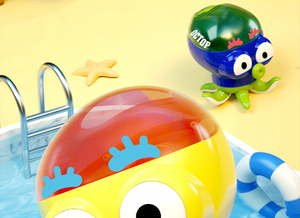 Jouets aquatiques pour bébés, <span class=keywords><strong>jeux</strong></span> de piscine, pulvérisation d'eau, jeu de poulpe avec douche - Product Image 5