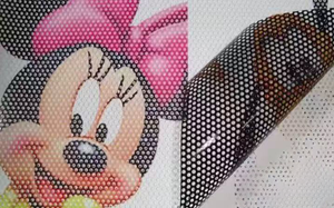 Película de ventana de visión unidireccional de vinilo microperforado, pegatina decorativa de gran formato para impresora solvente, cubierta transparente - Product Image 5