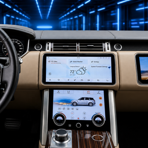 Reproductor de DVD Android 13 de 12.3 Pulgadas con 4+64 GB para Range Rover <span class=keywords><strong>Vogue</strong></span> 2016-2017, Harman, CarPlay Inalámbrico, GPS, DSP - Product Image 3