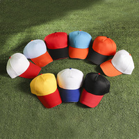 Casquette de baseball personnalisée pour adulte, 5 panneaux, bicolore, avec logo imprimé, style Dad Hat, vente en gros, prix usine